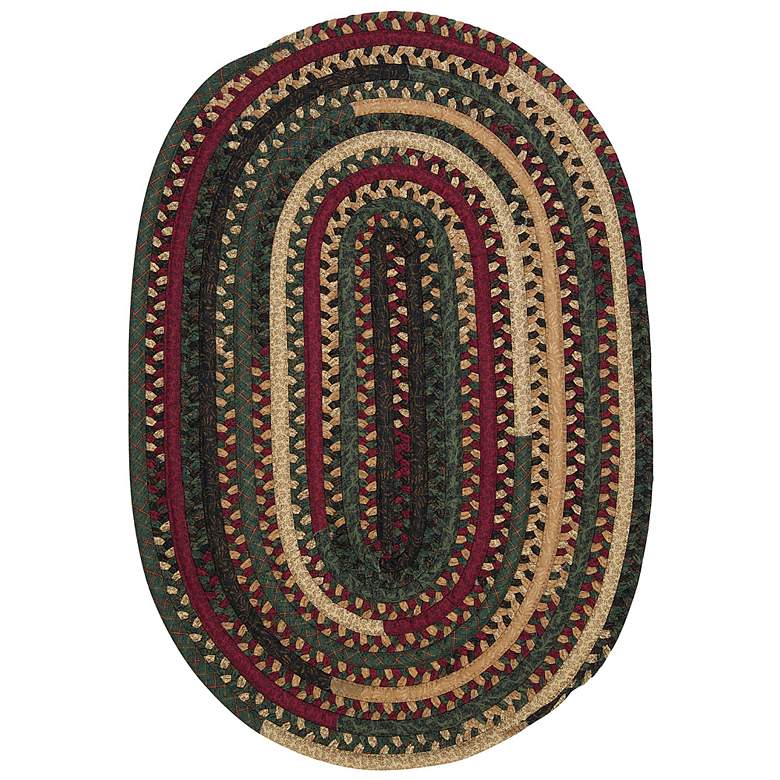 Image 1 Colonial Mills Market Mix MM01R 5&#39;x8&#39; Winter Oval Area Rug