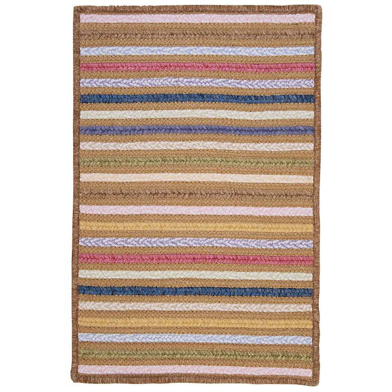Image 1 Colonial Mills Seascape SE80R 5&#39;x8&#39; Beach Front Area Rug