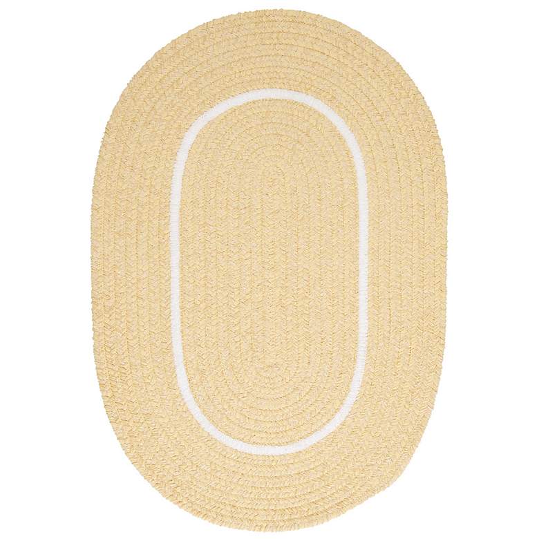 Image 1 Colonial Mills Silhouette SL35R 5&#39;x8&#39; Pale Banana Area Rug