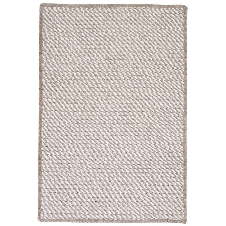 Image 1 Colonial Mills Twisted TW49R 5&#39;x8&#39; Linen-Stone Area Rug
