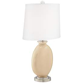 Image3 of Colonial Tan Carrie Table Lamp Set of 2 with Dimmers more views