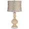 Colonial Tan Le Mans Taupe Shade Apothecary Table Lamp