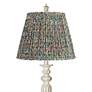 2_Colonnade 60"H Antique White Floor Lamp with Misha Green Shade more views