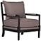 Colonnade Dark Taupe Spindle Accent Chair