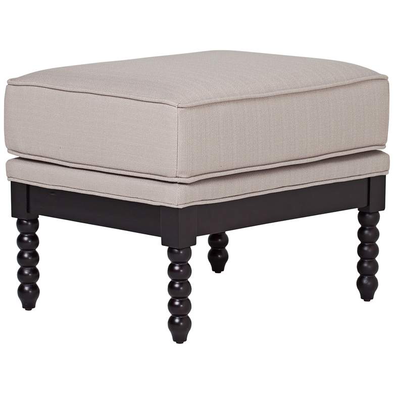 Image 1 Colonnade Latte Spindle Ottoman