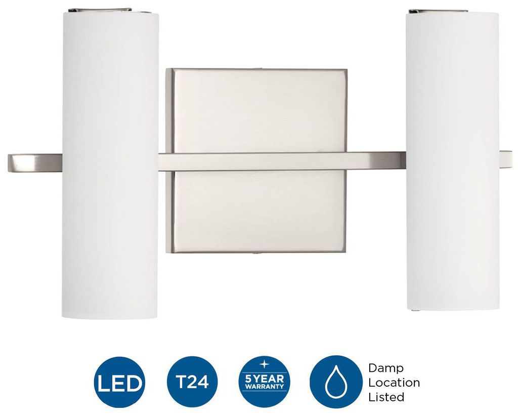 Colonnade LED Collection Two-Light LED Bath & Vanity