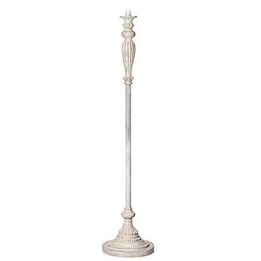 Colonnade Vintage Chic Antique White Traditional Floor Lamp Base