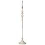 6_Colonnade Vintage Chic Antique White Traditional Floor Lamp Base more views