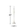 7_Colonnade Vintage Chic Antique White Traditional Floor Lamp Base more views