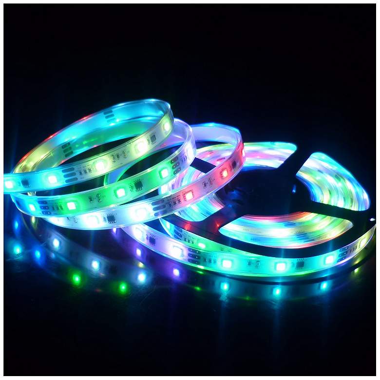 Image 1 Color 16.4-Foot LED Tape Light Kit with Remote Control