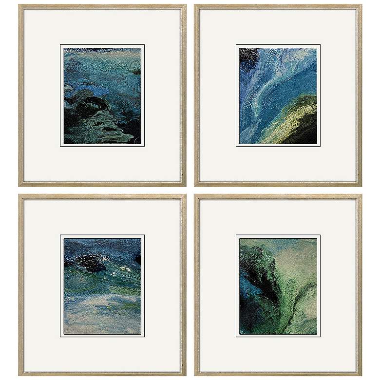 Image 1 Color Candy I 17"W x 19"H Framed Art Set of 4