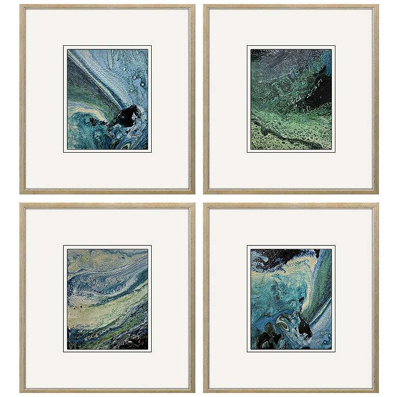 Image 1 Color Candy II 17"W x 19"H Framed Art Set of 4