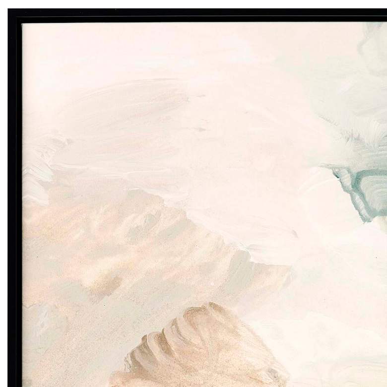 Image 4 Color Meld 41" Square Framed Giclee on Canvas Wall Art more views