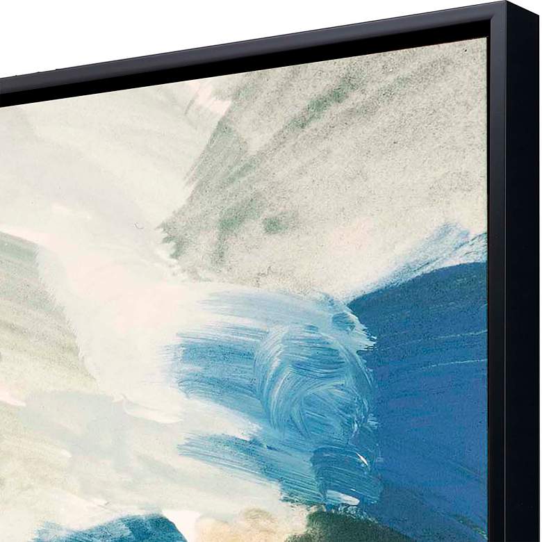 Image 5 Color Meld 41" Square Framed Giclee on Canvas Wall Art more views