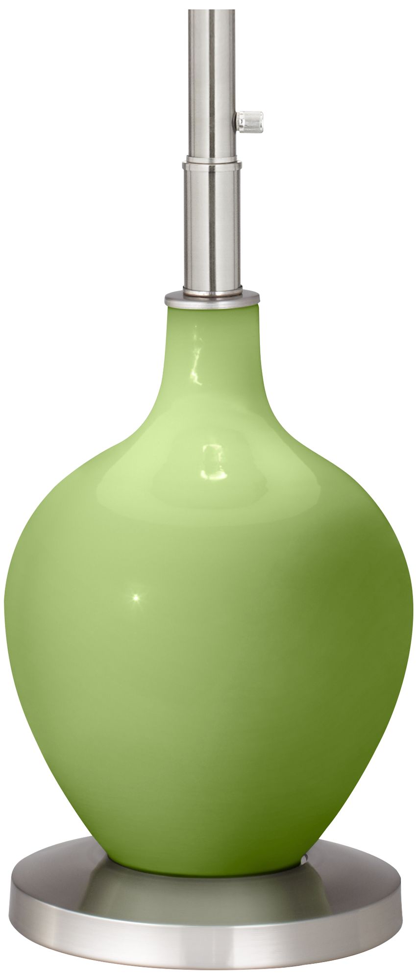 Image 4 Color Plus 60" High Modern Lime Rickey Green Floor Lamp more views