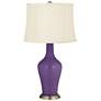 Color Plus Anya 32 1/4" High Acai Purple Glass Table Lamp