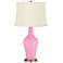 Color Plus Anya 32 1/4" High Candy Pink Glass Table Lamp