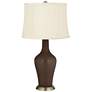 Color Plus Anya 32 1/4" High Carafe Brown Glass Table Lamp