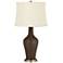 Color Plus Anya 32 1/4" High Carafe Brown Glass Table Lamp