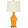 Color Plus Anya 32 1/4" High Carnival Orange Glass Table Lamp
