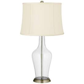 Image1 of Color Plus Anya 32 1/4" High Clear Glass Fillable Table Lamp