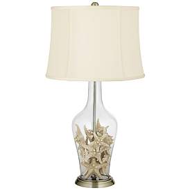 Image2 of Color Plus Anya 32 1/4" High Clear Glass Fillable Table Lamp more views