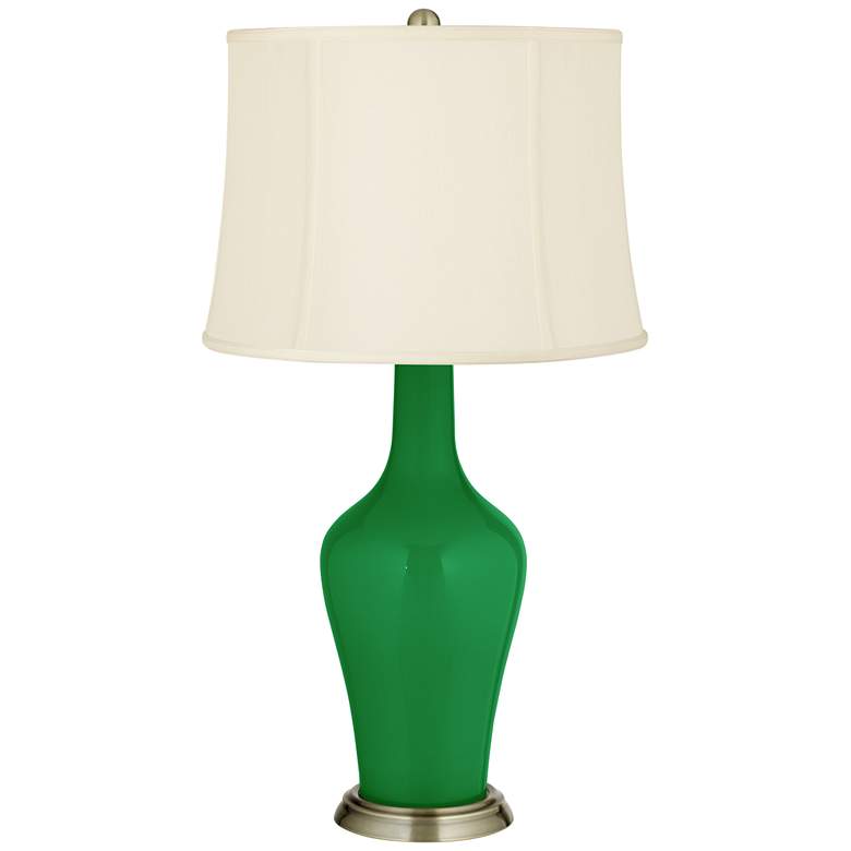 Image 2 Color Plus Anya 32 1/4" High Envy Green Glass Table Lamp
