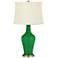 Color Plus Anya 32 1/4" High Envy Green Glass Table Lamp