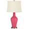 Color Plus Anya 32 1/4" High Eros Pink Glass Table Lamp