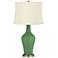 Color Plus Anya 32 1/4" High Garden Grove Green Glass Table Lamp