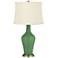 Color Plus Anya 32 1/4" High Garden Grove Green Glass Table Lamp