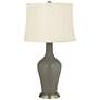 Color Plus Anya 32 1/4" High Gauntlet Gray Glass Table Lamp