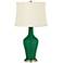 Color Plus Anya 32 1/4" High Greens Color Glass Table Lamp