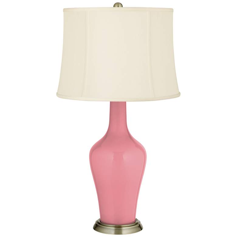 Image 2 Color Plus Anya 32 1/4 inch High Haute Pink Glass Table Lamp