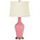 Color Plus Anya 32 1/4" High Haute Pink Glass Table Lamp