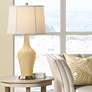 Color Plus Anya 32 1/4" High Humble Gold Glass Table Lamp