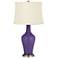 Color Plus Anya 32 1/4" High Izmir Purple Glass Table Lamp