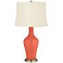 Color Plus Anya 32 1/4" High Koi Orange Glass Table Lamp
