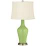 Color Plus Anya 32 1/4" High Lime Rickey Green Glass Table Lamp