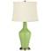 Color Plus Anya 32 1/4" High Lime Rickey Green Glass Table Lamp
