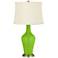 Color Plus Anya 32 1/4" High Neon Green Glass Table Lamp