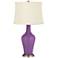 Color Plus Anya 32 1/4" High Passionate Purple Glass Table Lamp