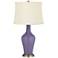 Color Plus Anya 32 1/4" High Purple Haze Glass Table Lamp