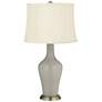 Color Plus Anya 32 1/4" High Requisite Gray Glass Table Lamp