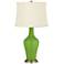 Color Plus Anya 32 1/4" High Rosemary Green Glass Table Lamp