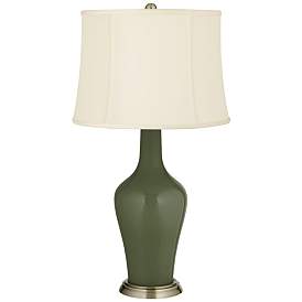 Image2 of Color Plus Anya 32 1/4" High Secret Garden Green Table Lamp