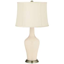 Image2 of Color Plus Anya 32 1/4" High Steamed Milk White Glass Table Lamp
