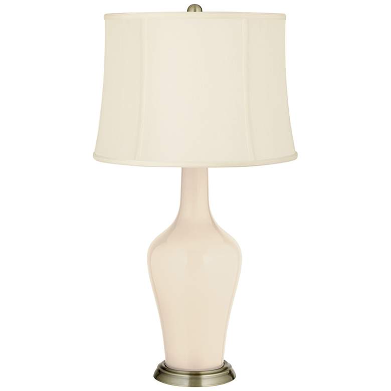 Image 2 Color Plus Anya 32 1/4" High Steamed Milk White Glass Table Lamp