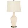 Color Plus Anya 32 1/4" High Steamed Milk White Glass Table Lamp