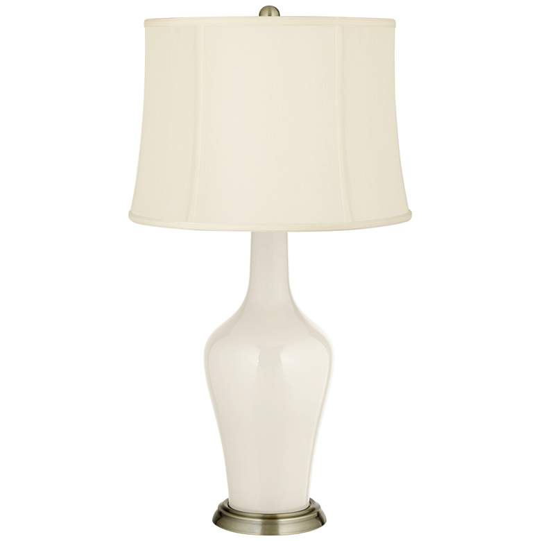 Image 2 Color Plus Anya 32 1/4 inch High West Highland White Glass Table Lamp